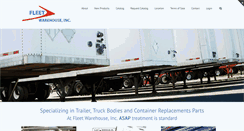 Desktop Screenshot of fleetwarehouse.com