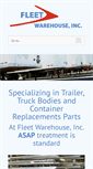 Mobile Screenshot of fleetwarehouse.com
